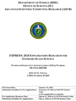 Exploratory Research for Extreme-Scale Science (EXPRESS)