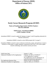 Early Career Research Program (ECRP)